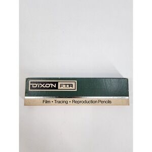 Dixon FTR 66 Film Tracing Reproduction Pencils Vintage Drafting Set of 12 USA